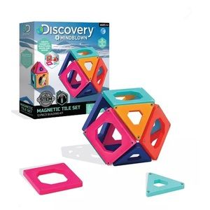 Discovery Mind Blown - Magnetic Tile Building Block Set